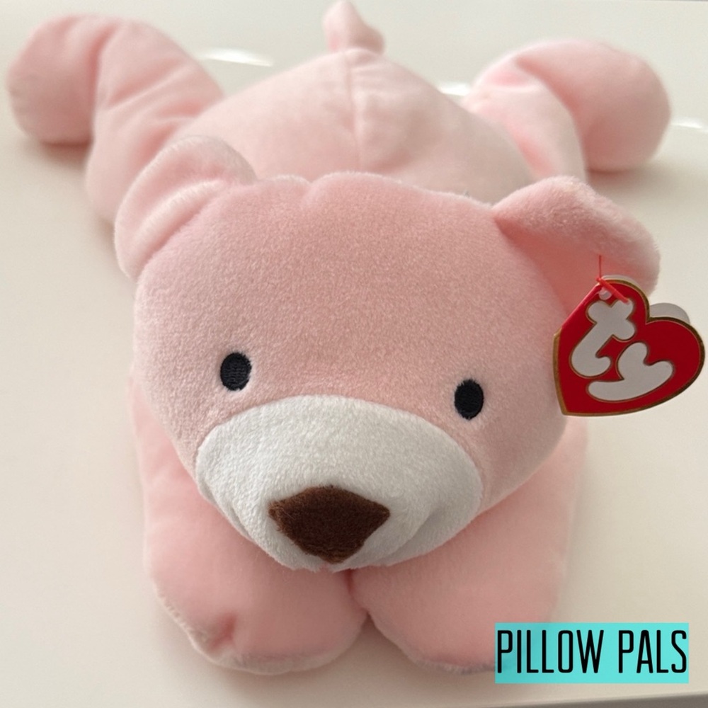 1994 Snuggy the Bear PILLOW PALS Collection Beanie Buddy